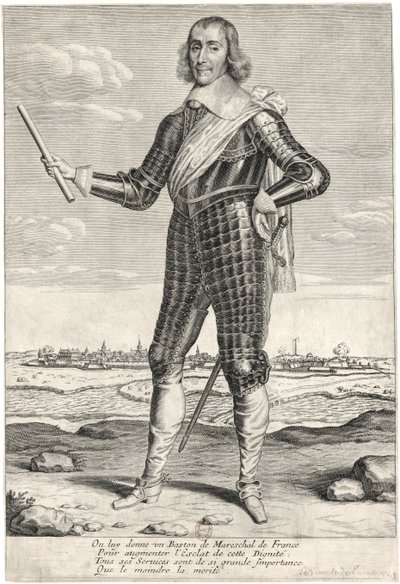 Abraham de Fabert (1599-1662), Marshal of France by Unbekannt Unbekannt